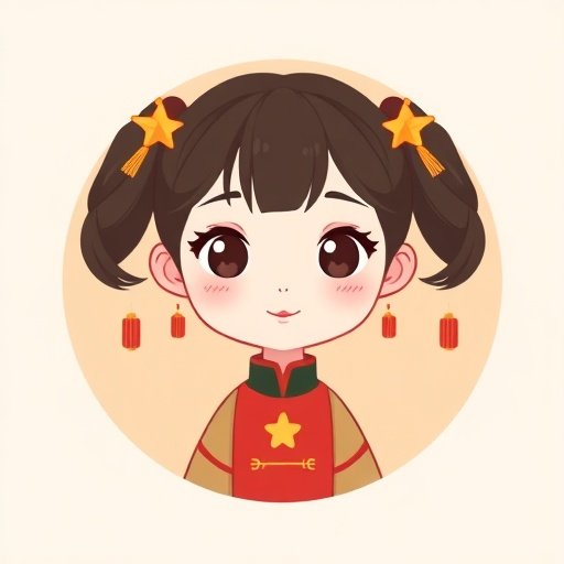 五一吃瓜官网-追星少女喵头像